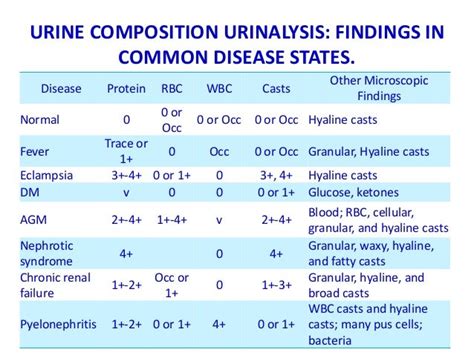 normal range for pus cells in urine|Urinalysis: Reference Range, Interpretation, Collection and Panels.